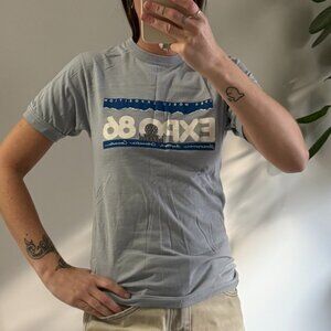Vintage Expo 86 Ringer Tee